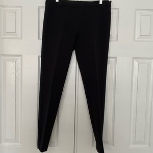 MICHAEL Michael Kors black pants with ankle zip. size 6